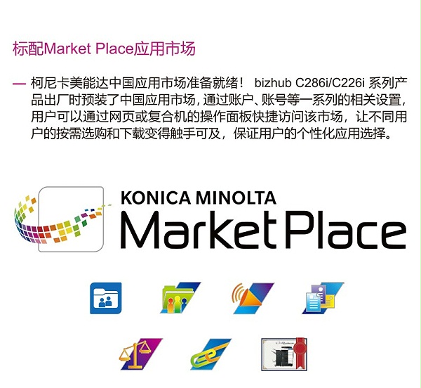 柯尼卡美能达（KONICA MINOLTA） C226i/c286i A3彩色复合机